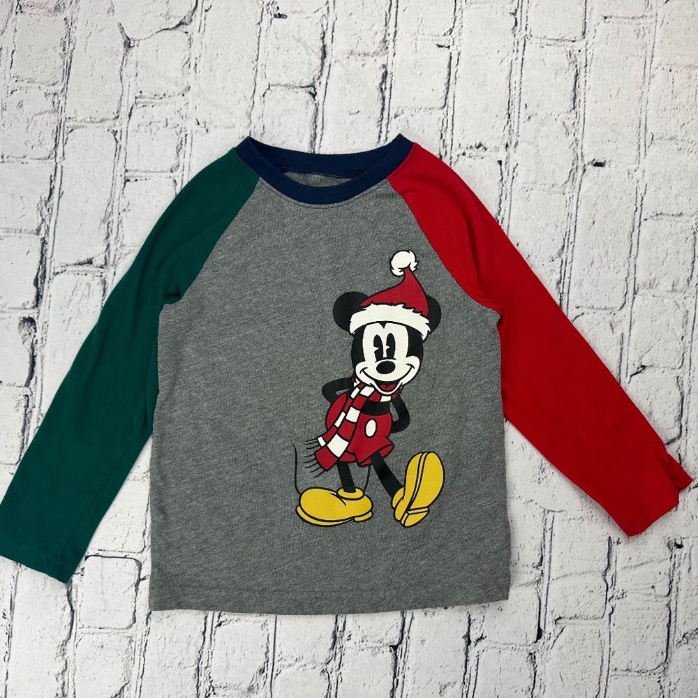 3T Disney Jumping Beans Mickey Shirt Multicolor Pre-Owned